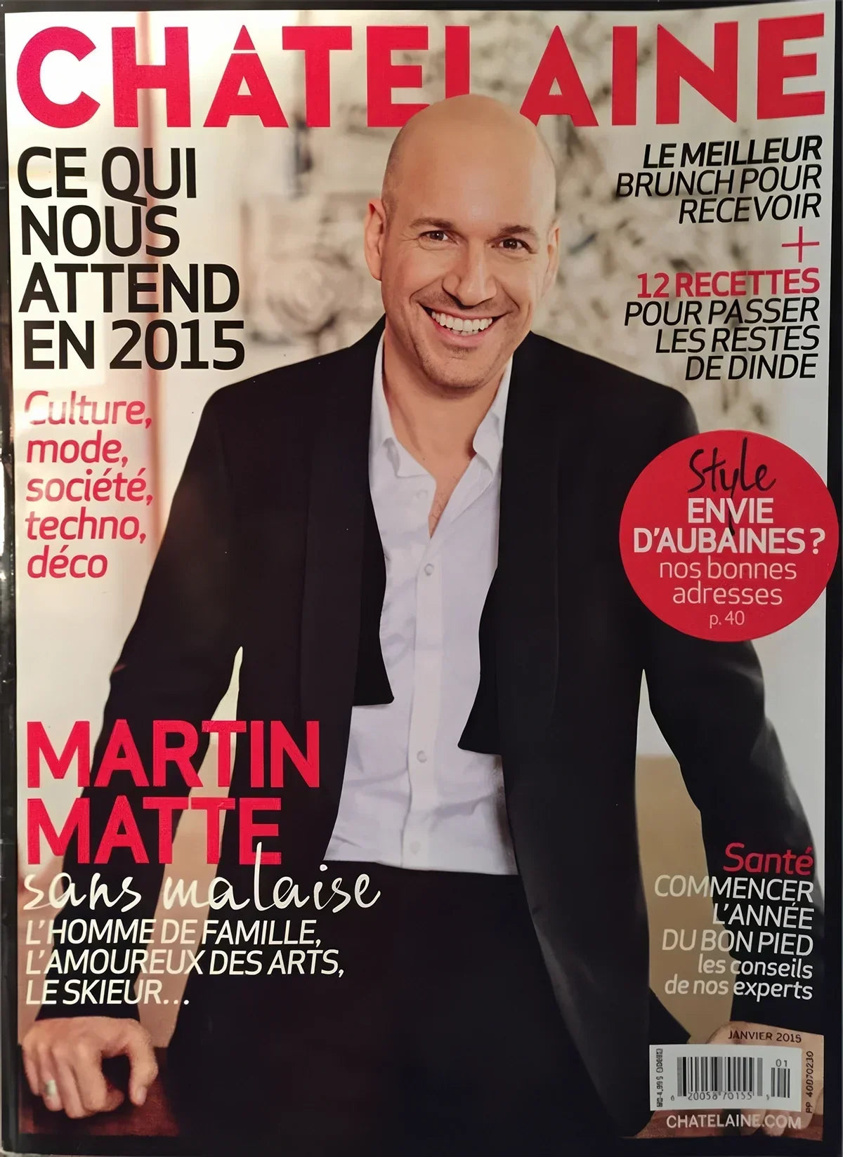 Couverture du magazine Châtelaine