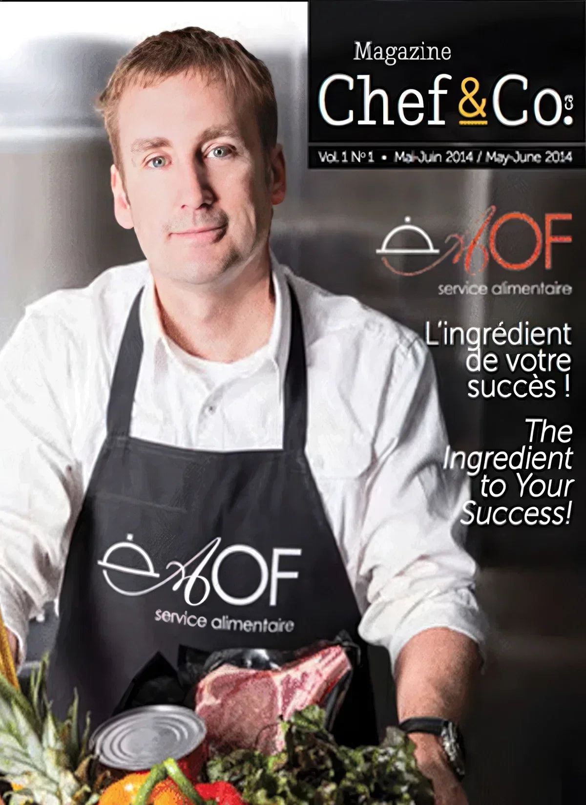 Couverture du magazine Chef & Co.