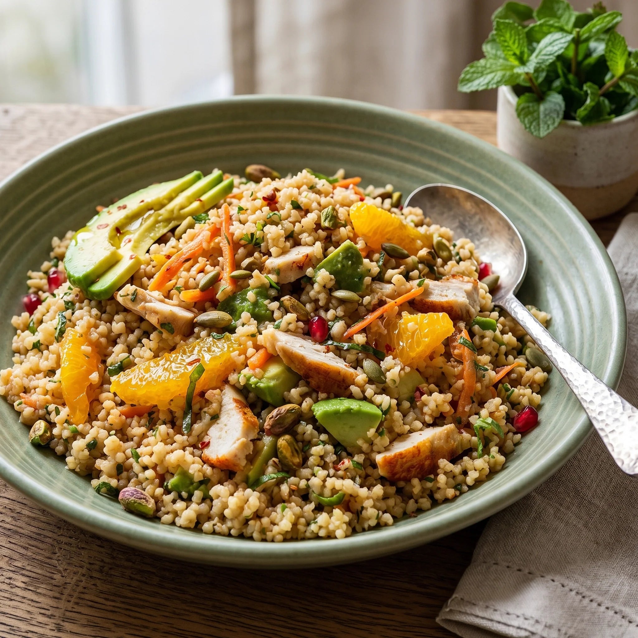 Salade californienne de couscous