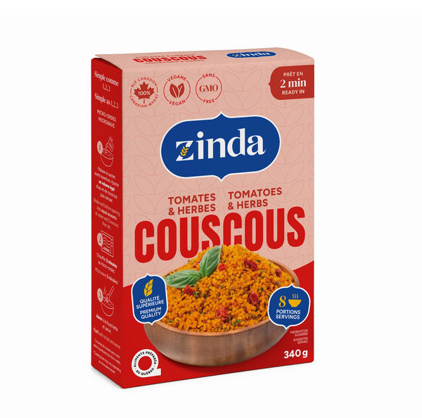 Couscous aux tomates et herbes
